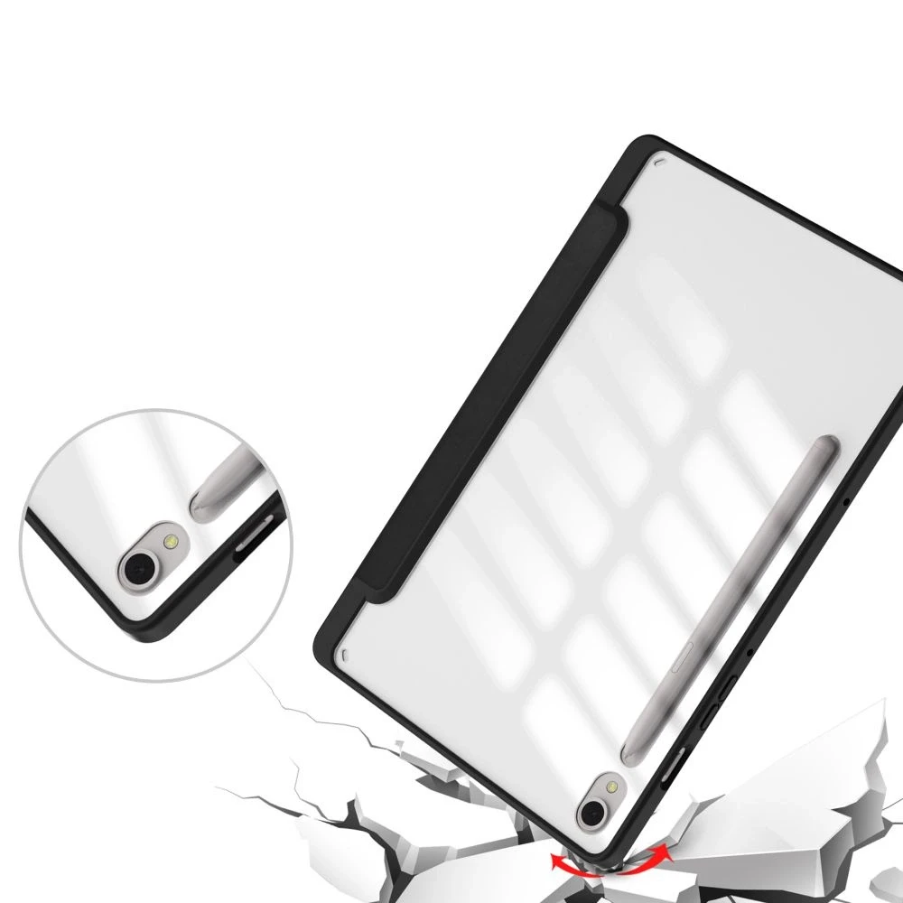 Tech-Protect SC Pen Hybrid Samsung Galaxy Tab S9+ 12.4" X810 / X816B - dėklas planšetiniam kompiuteriui juodos spalvos