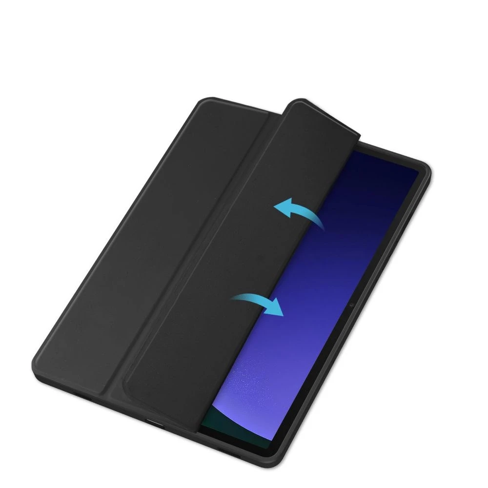 Dėklas Samsung Galaxy Tab S9+ FE 12.4 Tech-Protect SC Pen Hybrid juodos spalvos
