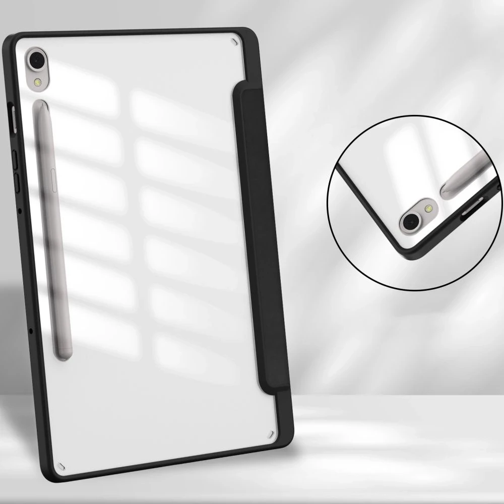 Tech-Protect SC Pen Hybrid Samsung Galaxy Tab S9+ 12.4" X810 / X816B - dėklas planšetiniam kompiuteriui juodos spalvos