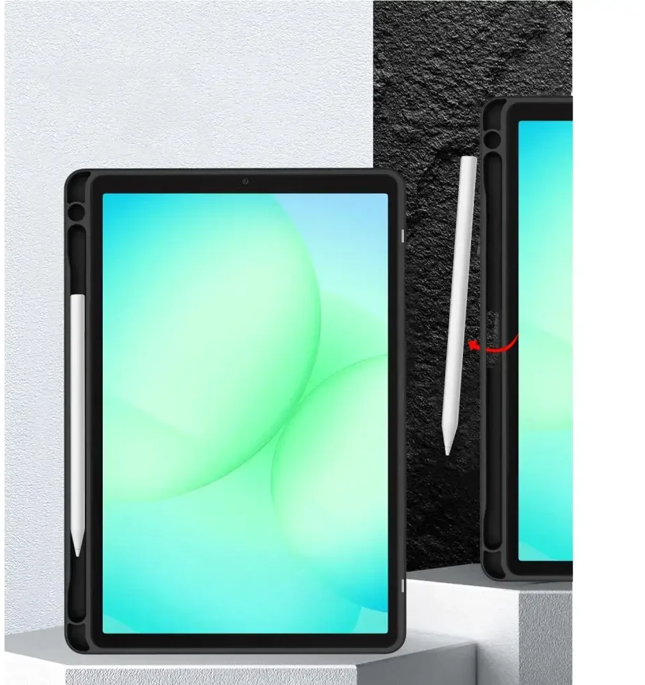 Tech-Protect SC Pen Hybrid dėklas skirtas Samsung Galaxy Tab A9+ / A11+ Plus 11.0 X210 / X215 / X216 / X230 / X235 / X236 – juodos spalvos