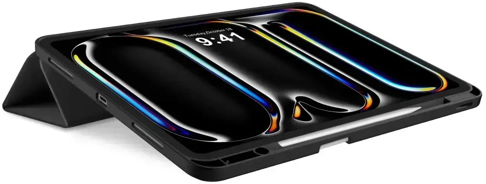 „Tech-Protect SC“ rašiklio dėklas, skirtas „iPad Pro 11“ 5/6 2024–2025 m. – Juodas