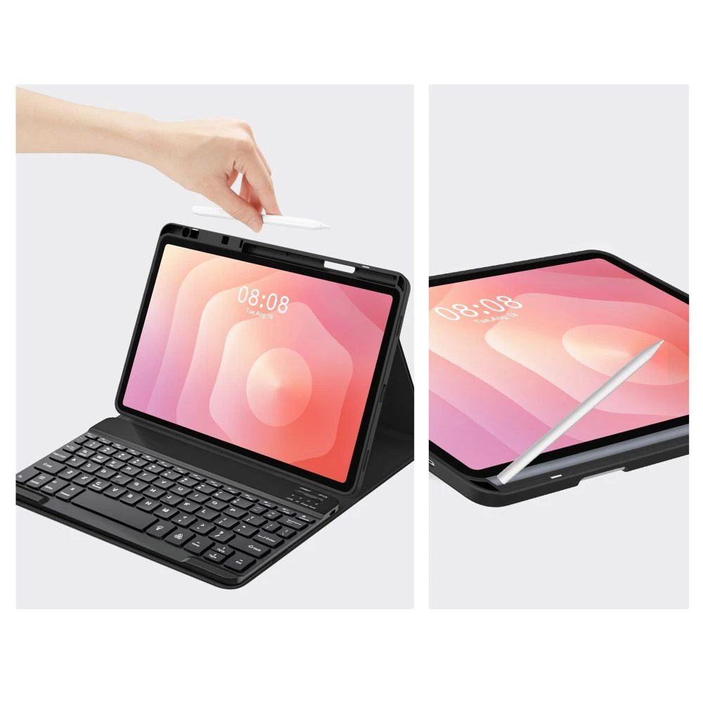 „Tech-Protect SC PEN + KB“ skirtas „Galaxy TAB S11 11.0 X730 / X736B“ (juodas)