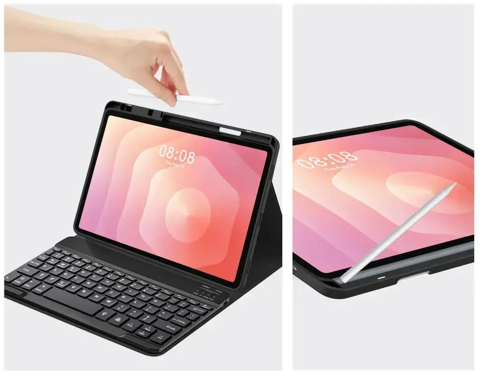 „Tech-Protect SC PEN + KB“ skirtas „Galaxy TAB S11 11.0 X730 / X736B“ (juodas)