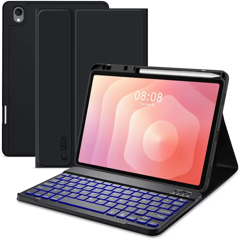 „Tech-Protect SC PEN + KB“ skirtas „Galaxy TAB S11 11.0 X730 / X736B“ (juodas)