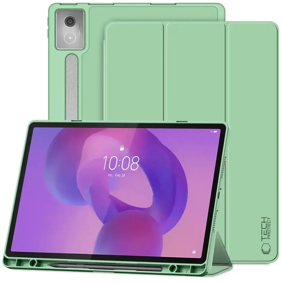 „Tech-Protect SC“ rašiklio dėklas, skirtas „Lenovo Idea Tab Pro / Pro MT 12.7 TB-373“ – žalias