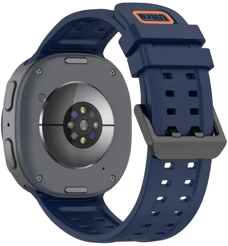 Tech-Protect SILICONE AIR Samsung Galaxy WATCH 8 / 9 / CLASSIC (40 / 44 / 46 MM) TAMSIAI MĖLYNAS
