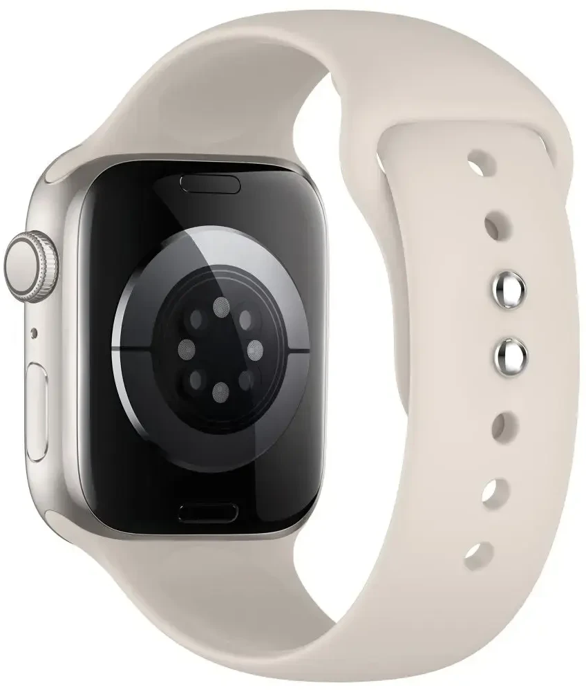 Tech-Protect SILIKONINIS DIRŽELIS WATCH 8 / 9 / 10 / 11 / 12 / SE / ULTRA (44 / 45 / 46 / 49 MM) STARLIGHT