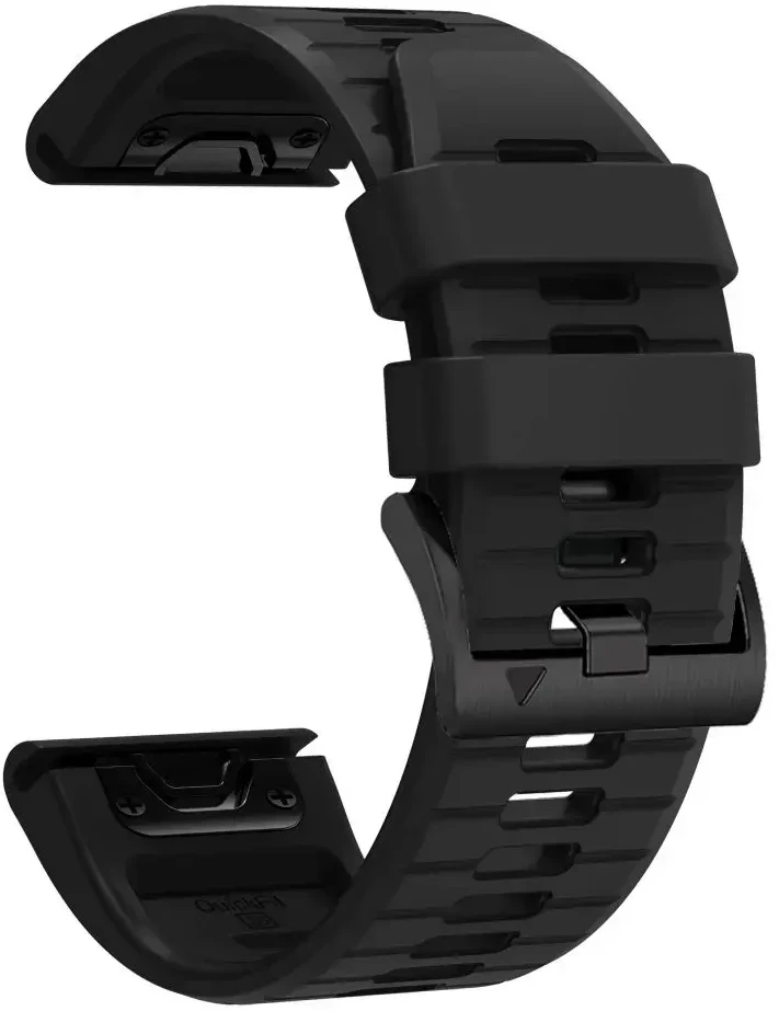 TECH-PROTECT SILIKONINIS GARMIN FENIX 5 / 6 / 6 PRO / 7 / 8 / 8 PRO / E / 9 / 9 PRO (47 MM) OBSIDIAN Juodas