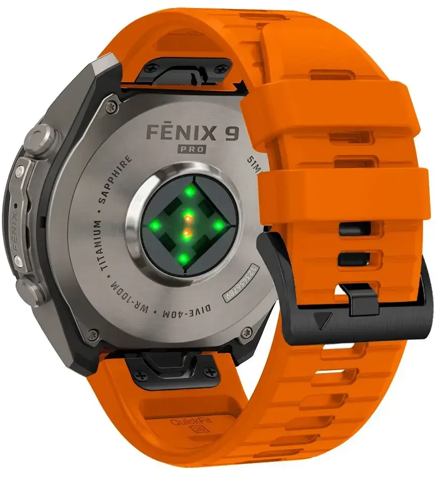 TECH-PROTECT SILIKONINIS GARMIN FENIX 5 / 6 / 6 PRO / 7 / 8 / 8 PRO / E / 9 / 9 PRO (47 MM) SIGNAL Oranžinis
