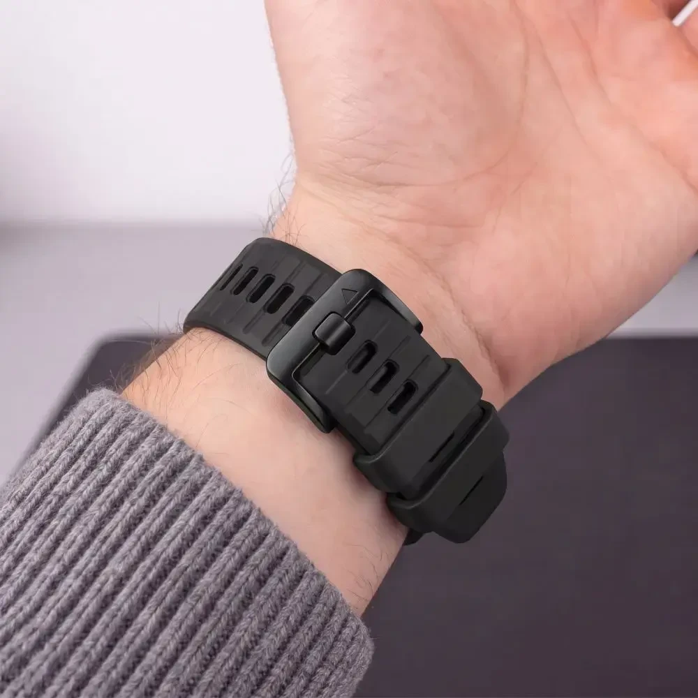 TECH-PROTECT SILIKONINIS GARMIN FENIX 5 / 6 / 6 PRO / 7 / 8 / 8 PRO / E / 9 / 9 PRO (47 MM) OBSIDIAN Juodas