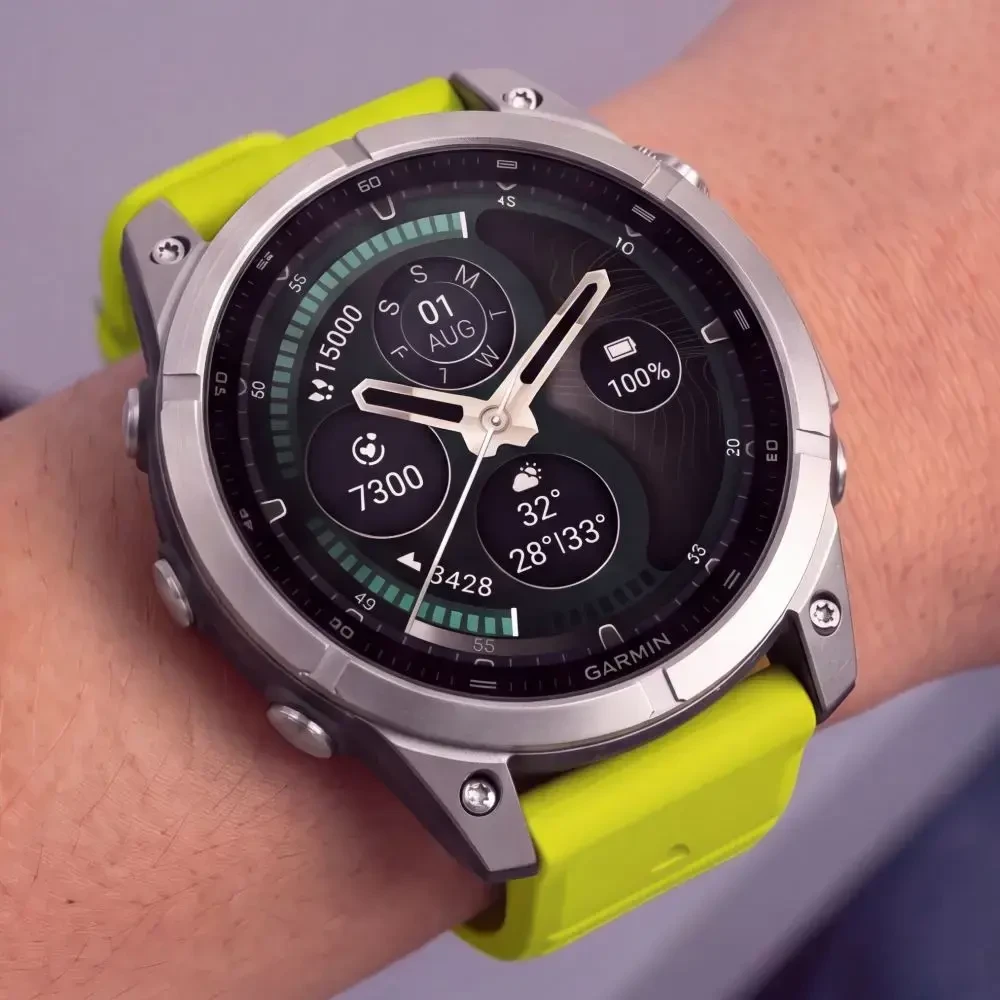 TECH-PROTECT silikoninis GARMIN FENIX 5 / 6 / 6 PRO / 7 / 8 / 8 PRO / E / 9 / 9 PRO (51 MM) VOLT LIME