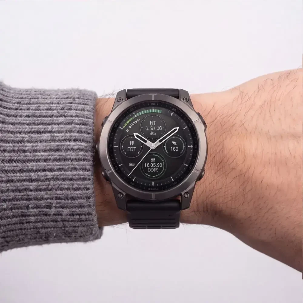 TECH-PROTECT SILIKONINIS GARMIN FENIX 5 / 6 / 6 PRO / 7 / 8 / 8 PRO / E / 9 / 9 PRO (47 MM) OBSIDIAN Juodas