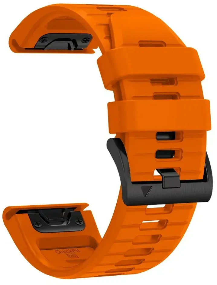 TECH-PROTECT SILICONE GARMIN FENIX 5 / 6 / 6 PRO / 7 / 8 / 8 PRO / E / 9 / 9 PRO (51 MM) SIGNAL Oranžinis