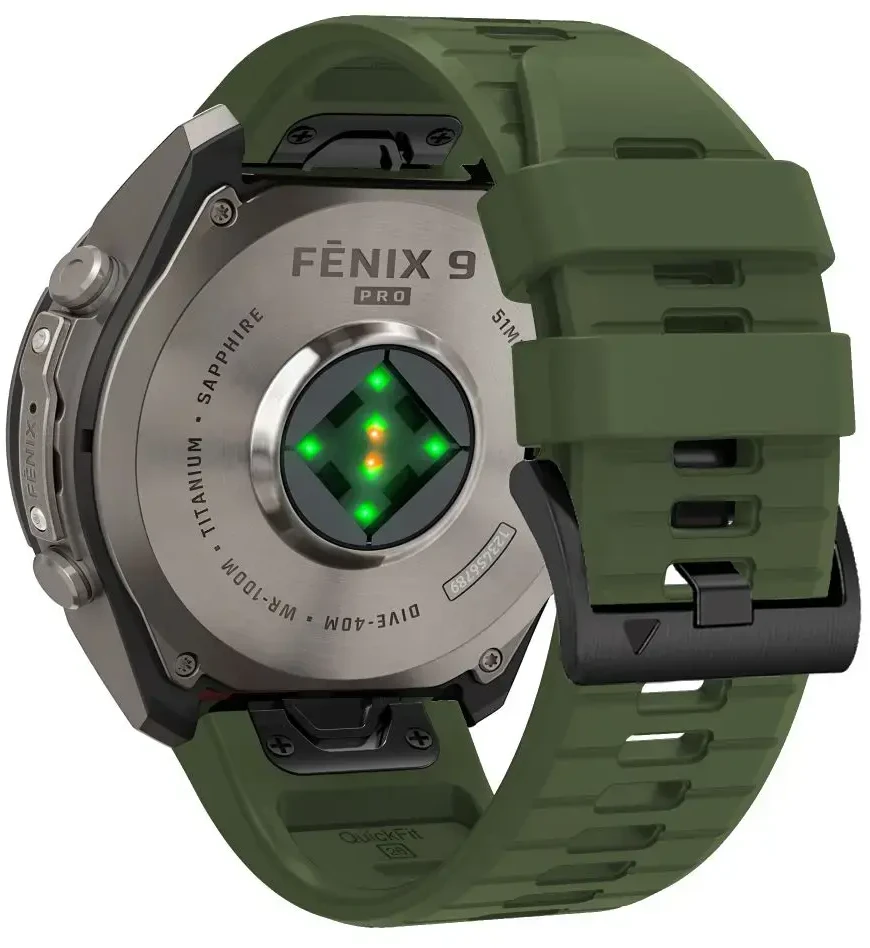 TECH-PROTECT silikoninis GARMIN FENIX 5 / 6 / 6 PRO / 7 / 8 / 8 PRO / E / 9 / 9 PRO (47 MM) kariškos žalios spalvos