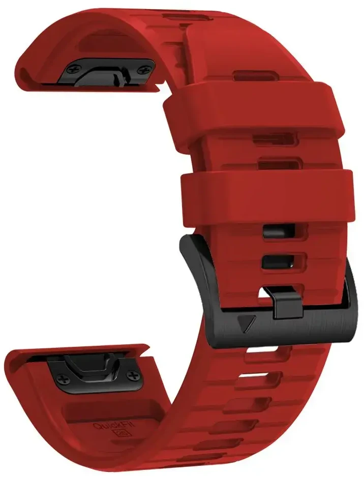 TECH-PROTECT SILIKONINIS GARMIN FENIX 5 / 6 / 6 PRO / 7 / 8 / 8 PRO / E / 9 / 9 PRO (51 MM) RYŠKIAI RAUDONAS