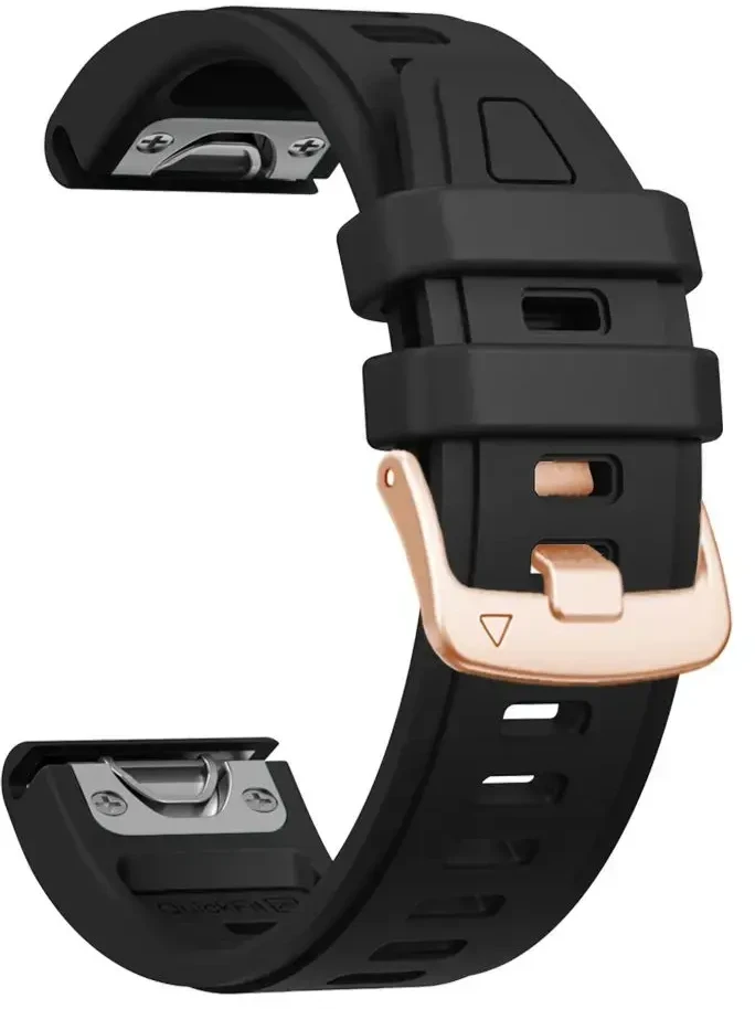 TECH-PROTECT silikoninis GARMIN FENIX 5S / 5S PLUS / 6S / 6S PRO / 7S / 8 / 9 / 9 PRO (43 MM) juodas