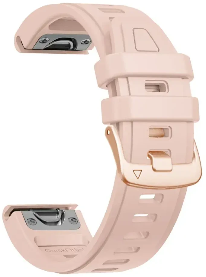 TECH-PROTECT Silikoninis GARMIN FENIX 5S / 5S PLUS / 6S / 6S PRO / 7S / 8 / 9 / 9 PRO (43 MM) miltelių rožinės spalvos