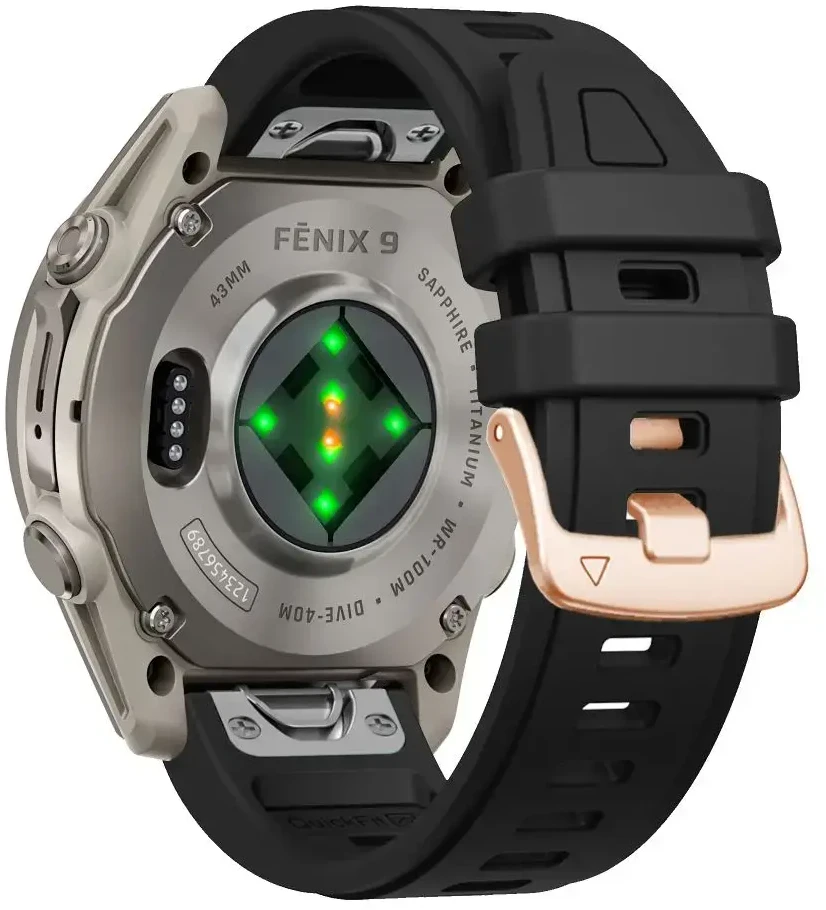 TECH-PROTECT silikoninis GARMIN FENIX 5S / 5S PLUS / 6S / 6S PRO / 7S / 8 / 9 / 9 PRO (43 MM) juodas