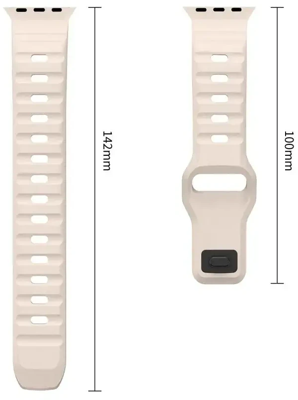 Tech-Protect SILICONE LINE WATCH 8 / 9 / 10 / 11 / 12 / SE / ULTRA (44 / 45 / 46 / 49 MM) STONE