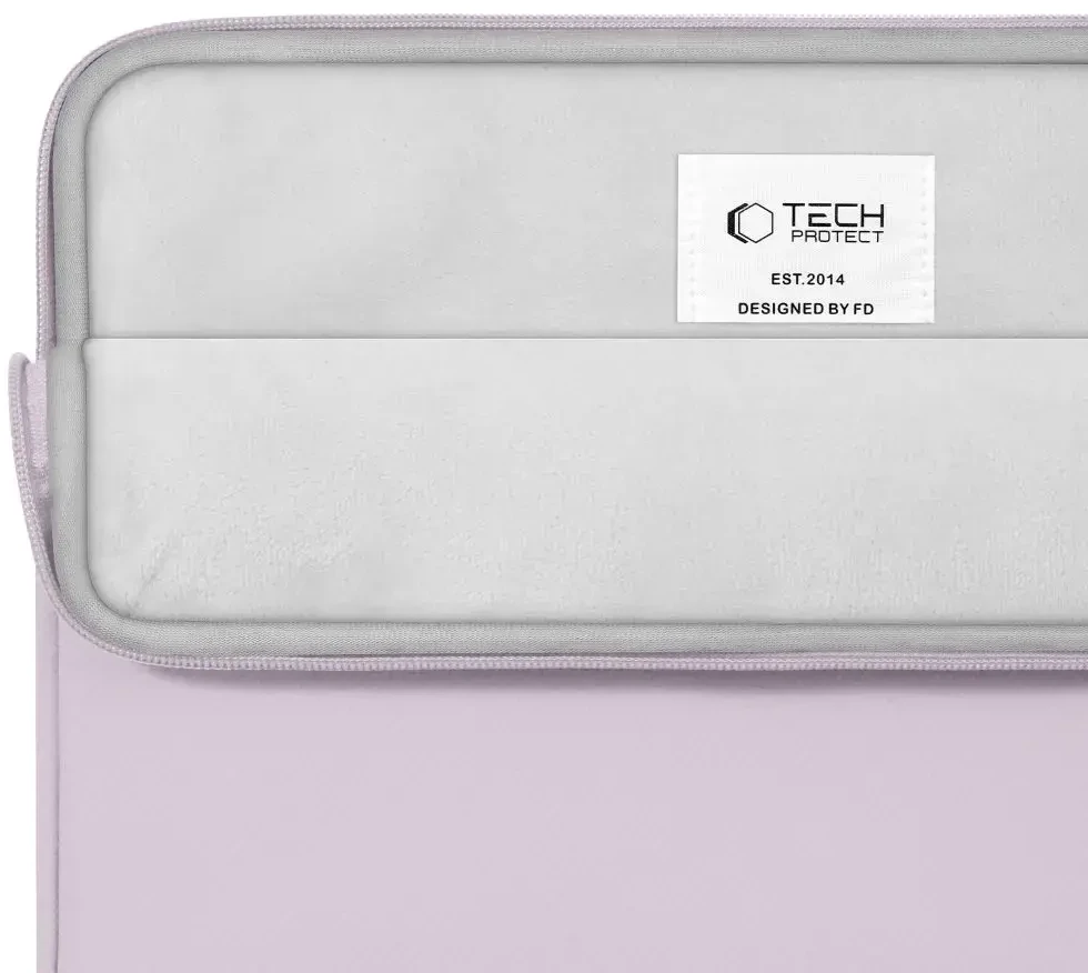 Tech-Protect dėklas nešiojamam kompiuteriui 13-14 rožinės spalvos