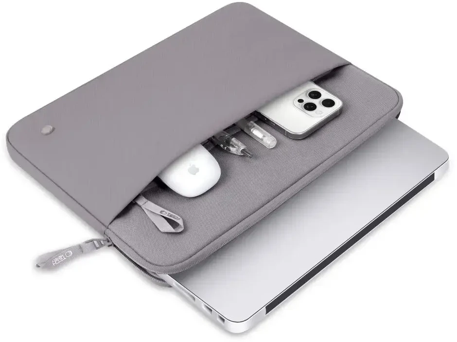 Tech-Protect Sleeve Nešiojamas kompiuteris Bag 13-14 - Gray