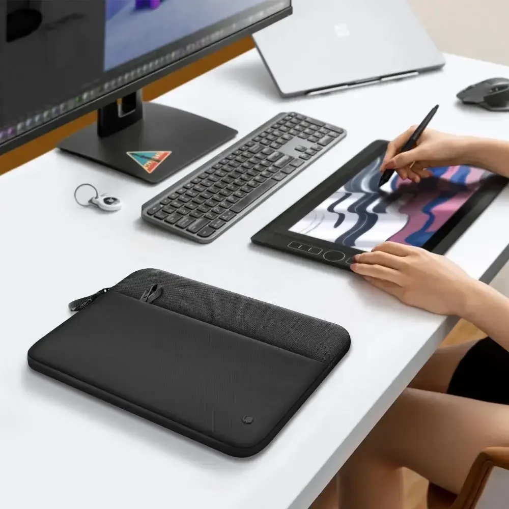 Tech-Protect Sleeve Nešiojamas kompiuteris Bag 15-16 - Juodas