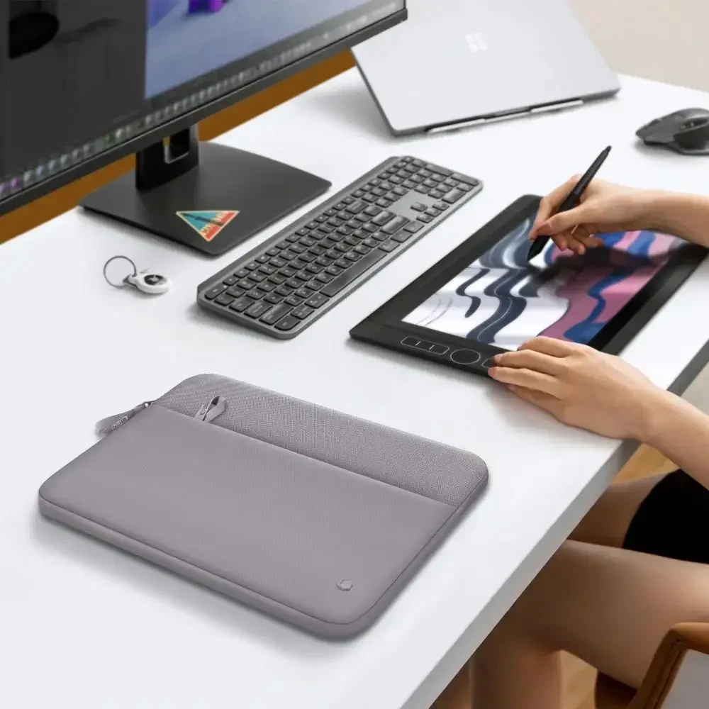 Tech-Protect Sleeve Nešiojamas kompiuteris Bag 13-14 - Gray