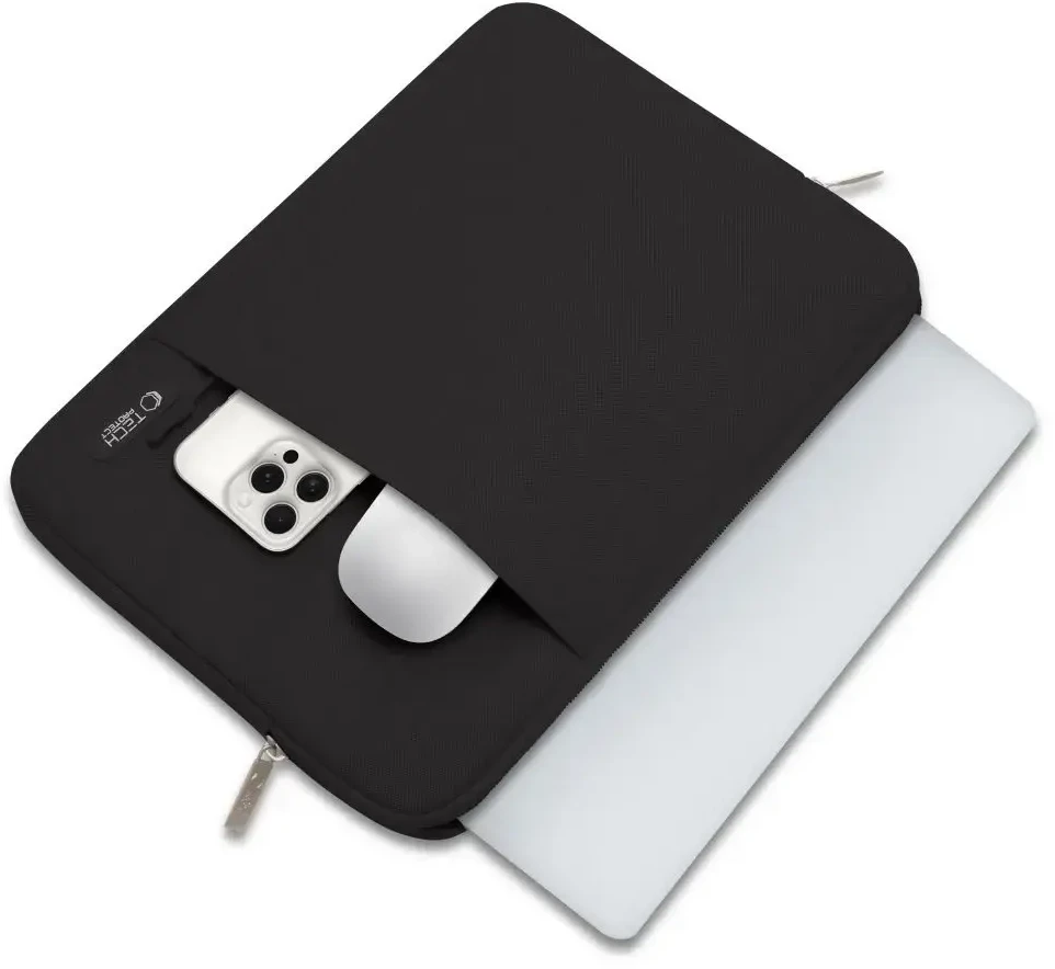 Tech Protect Tech-Protech Sleevy Nešiojamas kompiuteris 13-14 dėklas kompiuteriui juodos spalvos