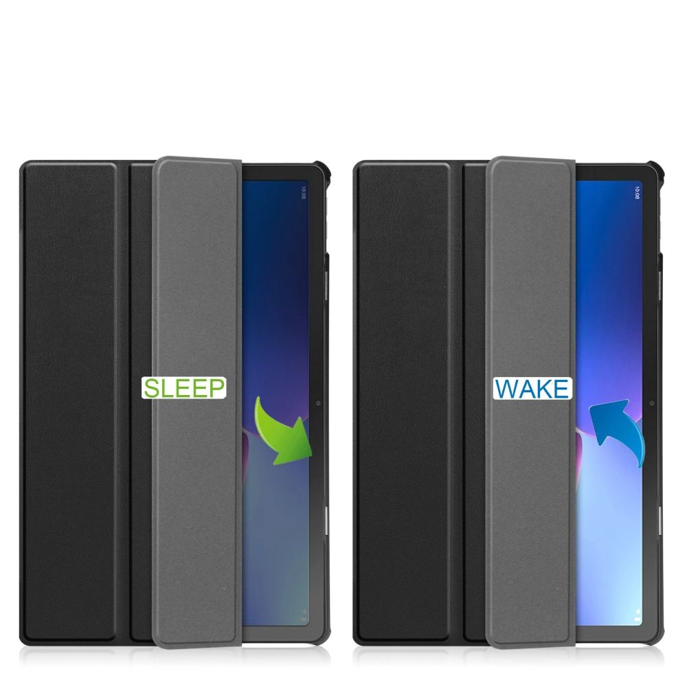 Tech-Protect SmartCase Lenovo Tab M10 Plus ((3-osios kartos).) 10.6" TB-125 / TB-128 - dėklas planšetiniam kompiuteriui juodos spalvos