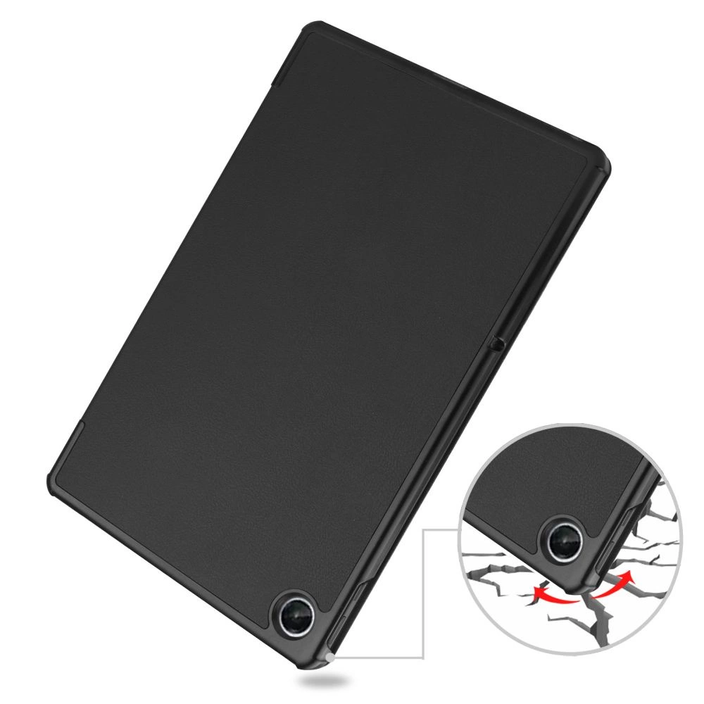 Tech-Protect SmartCase Lenovo Tab M10 Plus ((3-osios kartos).) 10.6" TB-125 / TB-128 - dėklas planšetiniam kompiuteriui juodos spalvos