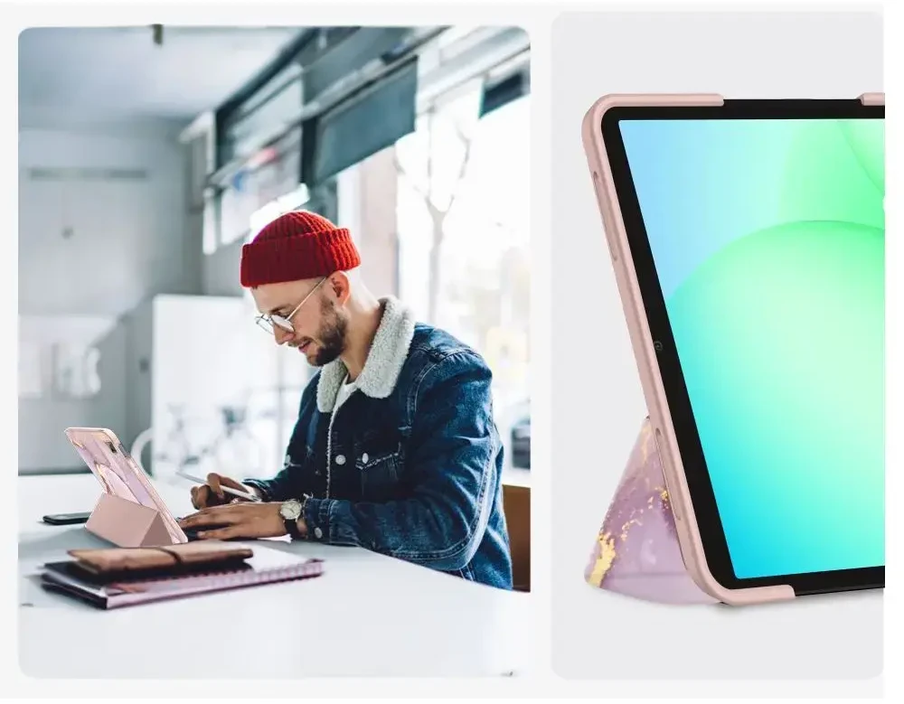 „Tech Protect“ „TechProtect“ išmaniojo dėklo dėklas „Samsung Galaxy Tab A9+ / A11+ Plus 11.0 X210 / X215 / X216 / X230 / X235 / X236“ – daugiaspalvis