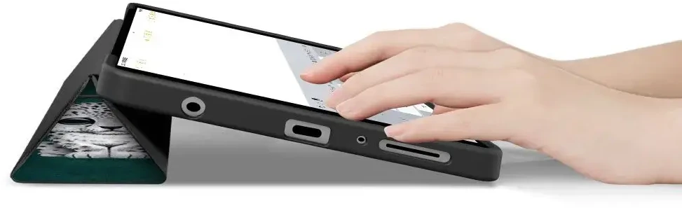„Tech-Protect SC“ apsauginis dėklas „Galaxy TAB A9 / A11 8.7 X110 / X115 / X133 / X135“ planšetiniam kompiuteriui