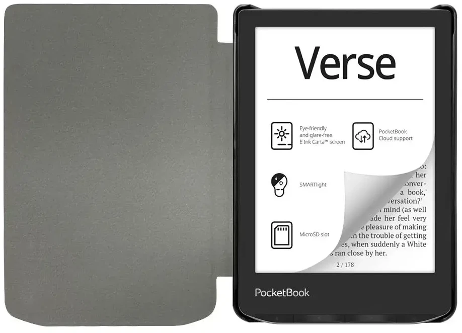 Tech Protect TechProtect Smartdėklas skirtas PocketBook Verse / Pro / Lite – juodos spalvos