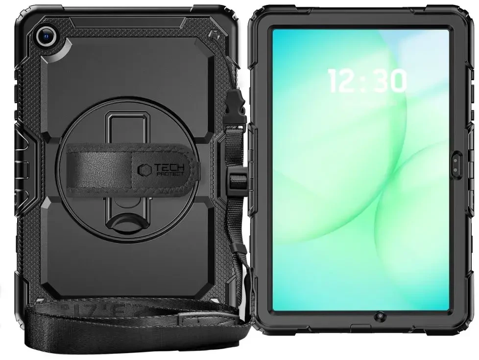„Tech-Protect Solid“, apvadai „Galaxy TAB A9+ / A11+ PLUS 11.0 X210 / X215 / X216 / X230 / X235 / X236“, ratlankiai