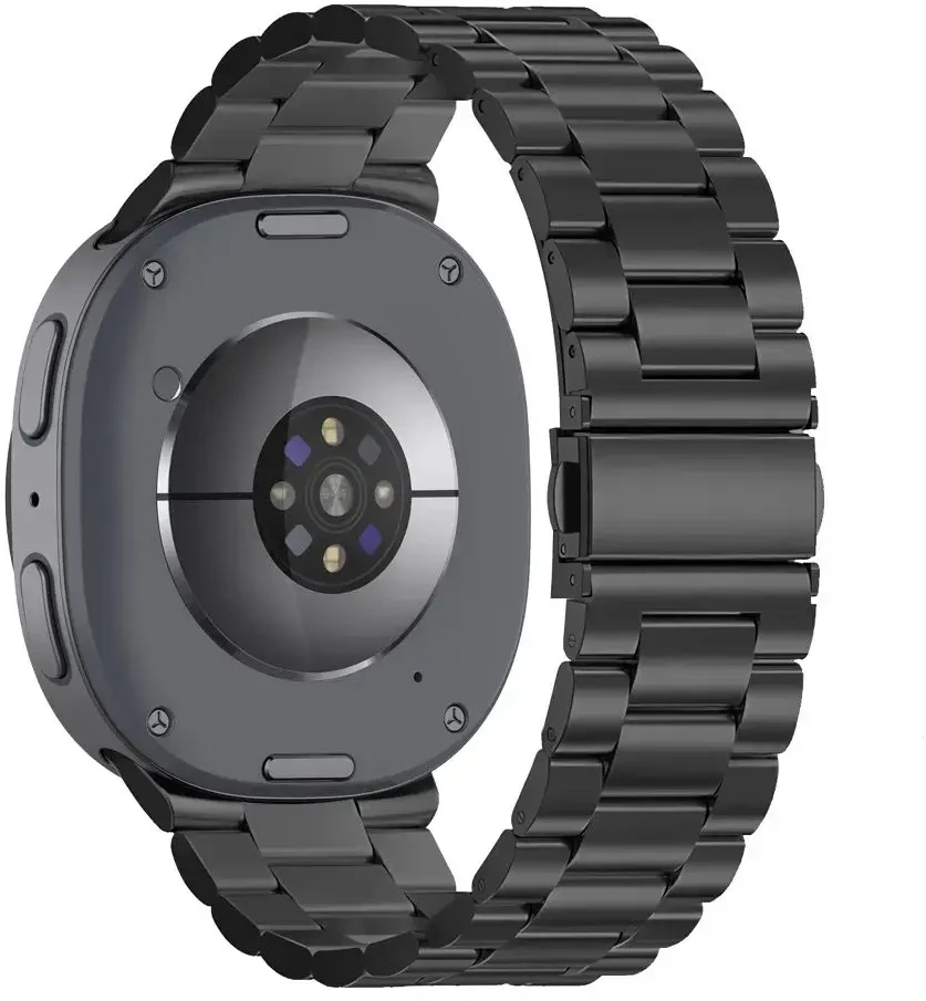 „Tech-Protect STAINLESS Samsung Galaxy WATCH 8 / 9 / CLASSIC“ (40 / 44 / 46 MM) Juodas