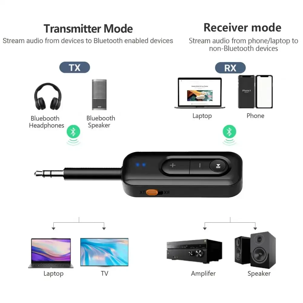 Tech-Protect Ultraboost AU03 bluetooth 6.0 adapter - juodas