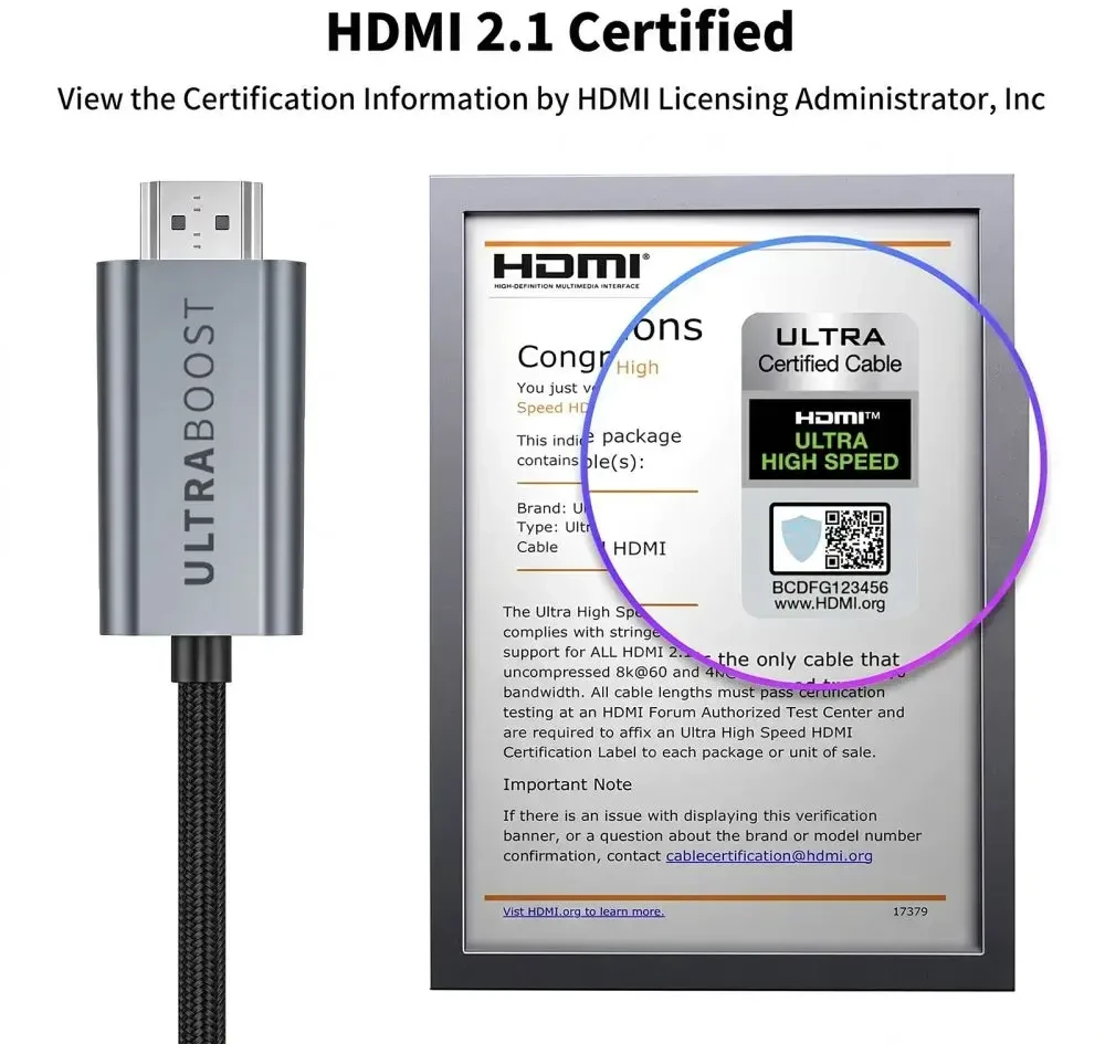 Kabelis Aptel Tech-Protect Ultraboost Cable USB-C To HDMI 2.1 8K 60Hz 300cm Pilkas (THP5951)