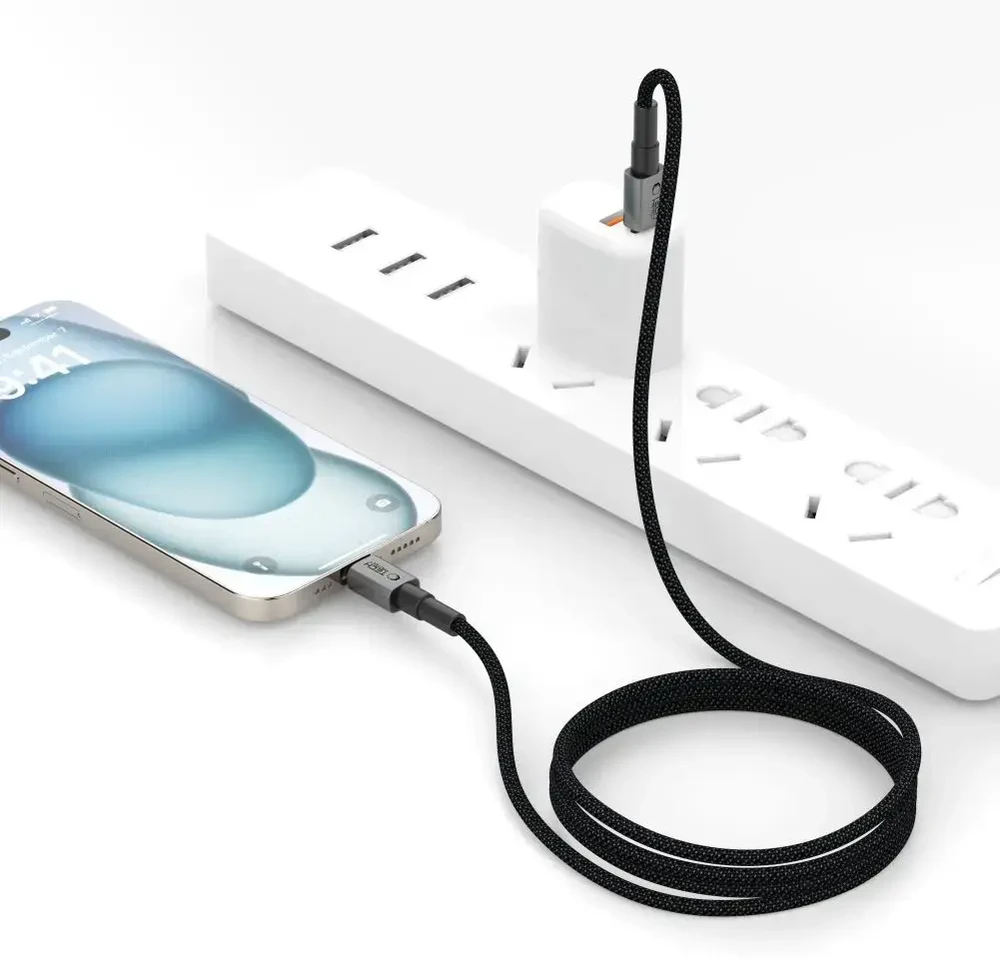 „Tech-Protect Ultraboost DNA“ duomenų perdavimo ir įkrovimo laidas | USB-C | 60 W | 0,5 m | pilkas
