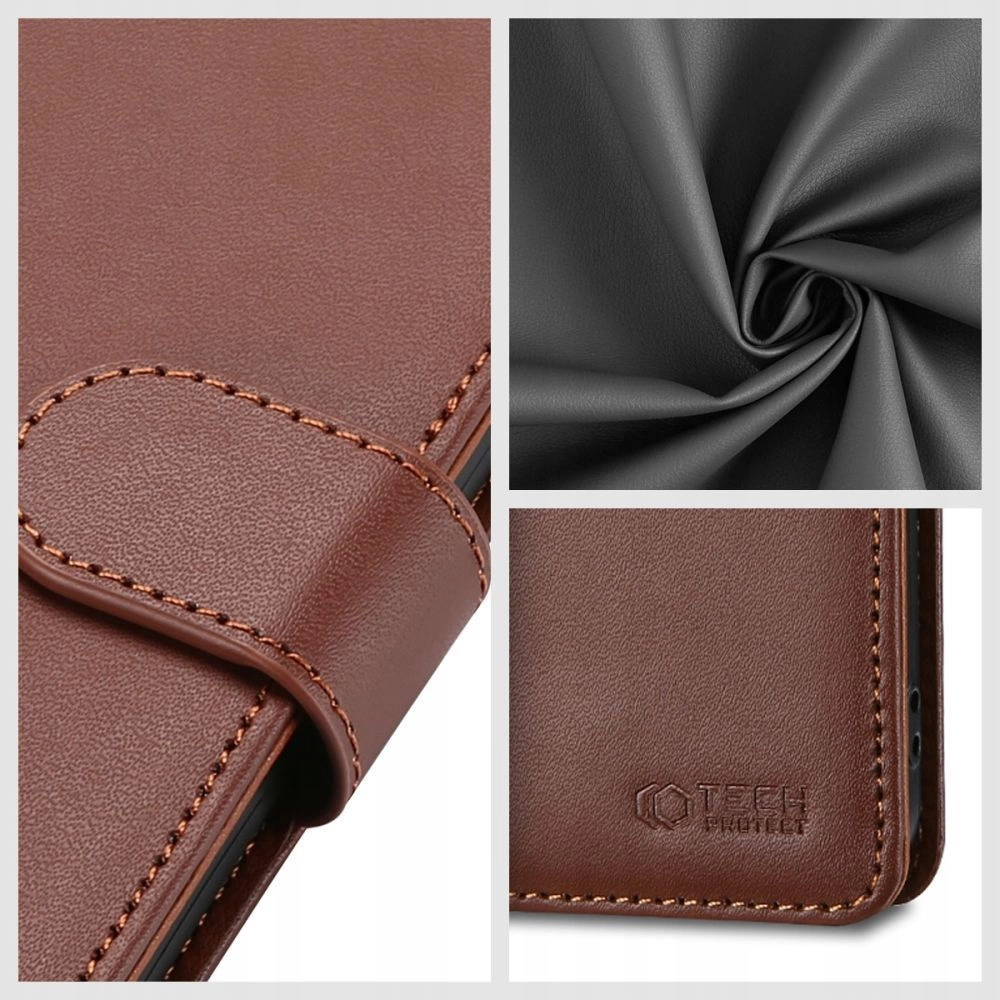 Tech-Protect Wallet Xiaomi Redmi 12C – dėklas telefonui juodos spalvos