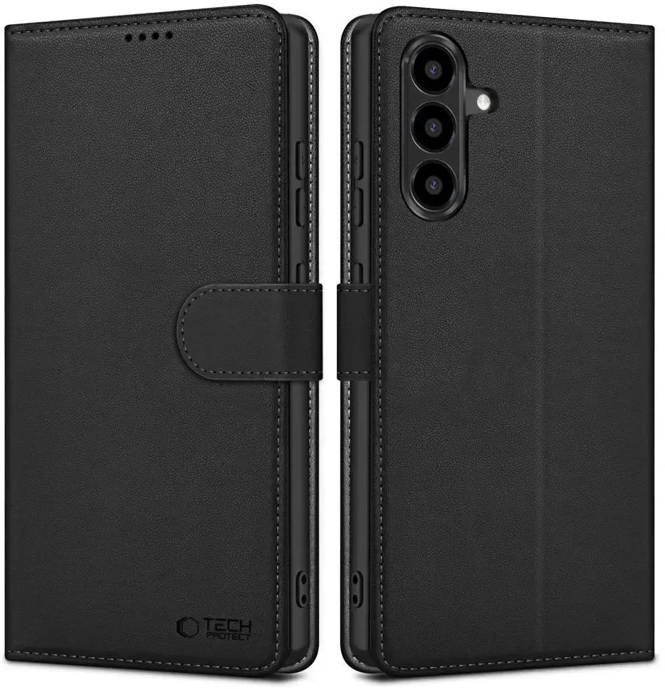Dėklas Tech-Protect Wallet Samsung Galaxy A27 5G Juodas