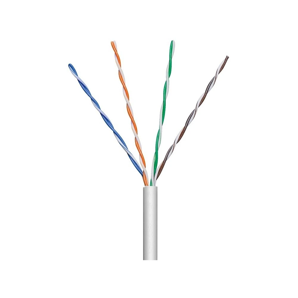 Techly Pro TechlyPro U / UTP Cat5e masinis kabelis 4x2, izoliuotas, 100% varis, 305m, pjūklas