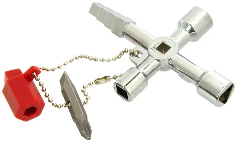 Techninių spintelių raktas GEKO 170x90x15mm