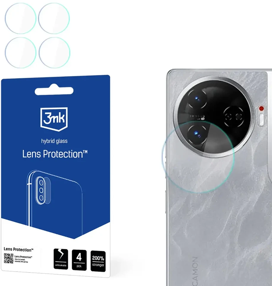 3MK Protection Tecno Camon 30 – 3MK objektyvo apsauga