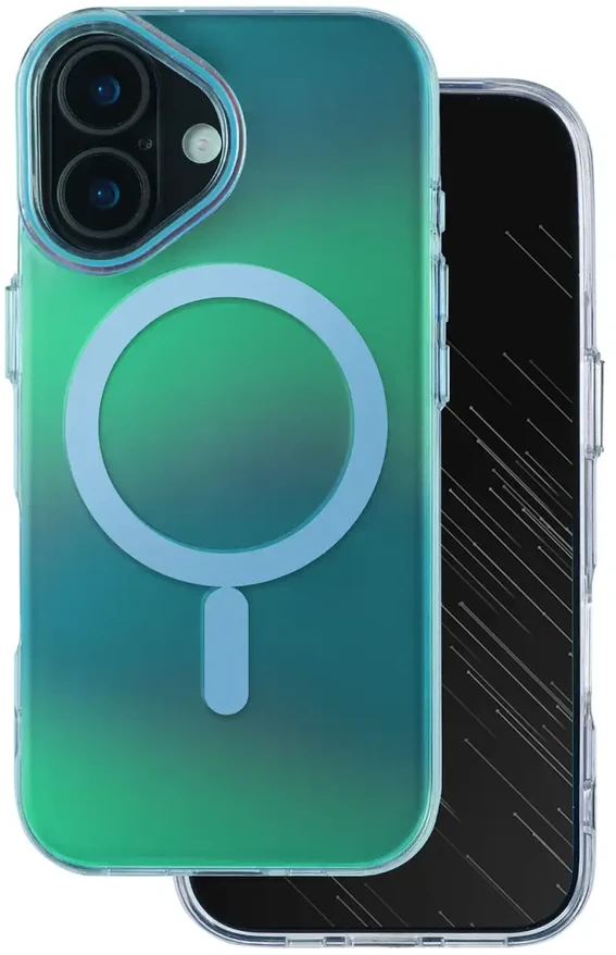 Telforceone „Tecto Shield Aurora“ dėklas, skirtas „iPhone 16 6,1“; mėlynas