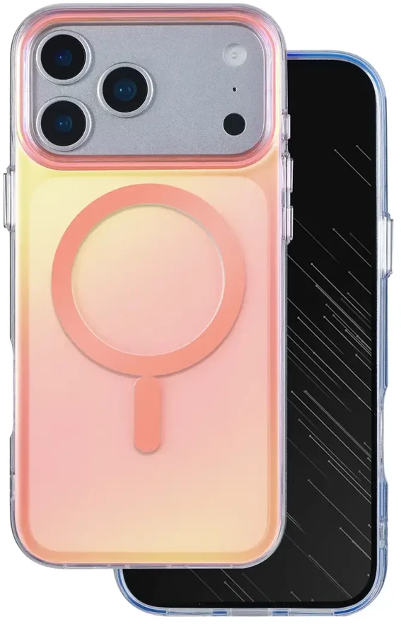 Tecto Shield Aurora dėklas, skirtas iPhone 17 Pro 6,3" / 18 Pro 6,3" rožinis