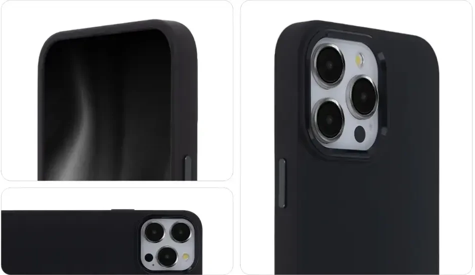 Dėklas Tecto Shield Telforceone Satin Elegant Case for iPhone 11 juodas