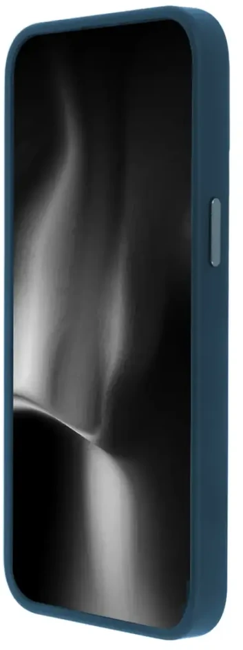 Tecto Shield Telforceone Elegantiškas atlasinis dėklas, skirtas iPhone 14 6,1 colio, tamsiai mėlynas