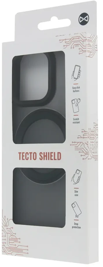 Dėklas Tecto Shield Telforceone Silicon Soft Mag Samsung S24 Plus cover juodas