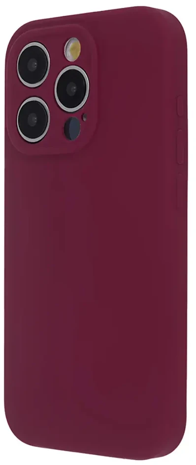 Tecto Shield Telforceone „Soft Touch Mag“ dėklas, skirtas „iPhone 12 6,1“ bordo spalvos