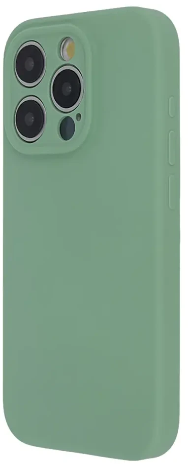 Tecto Shield Telforceone „Soft Touch Mag“ dėklas, skirtas „iPhone 15 Pro 6,1“; pistacijų spalvos